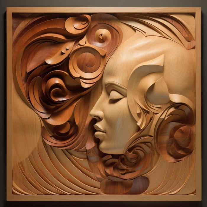 نموذج ثلاثي الأبعاد لآلة CNC 3D Art 